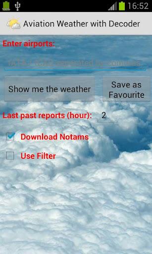 Aviation Weather with Decoder स्क्रीनशॉट 1