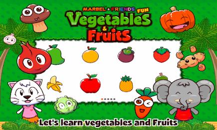 Marbel Fun Vegetable & Fruits スクリーンショット 1