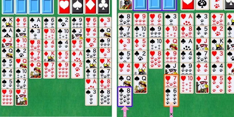 FreeCell pozwala grać w klasyczną grę karcianą za minimalną opłatą, teraz dostępną na Androida od Kemco