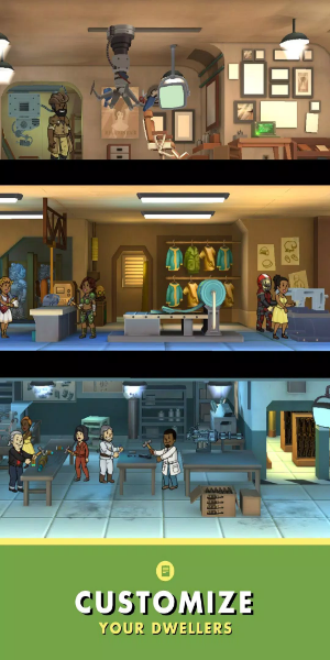 Fallout Shelter Скриншот 1