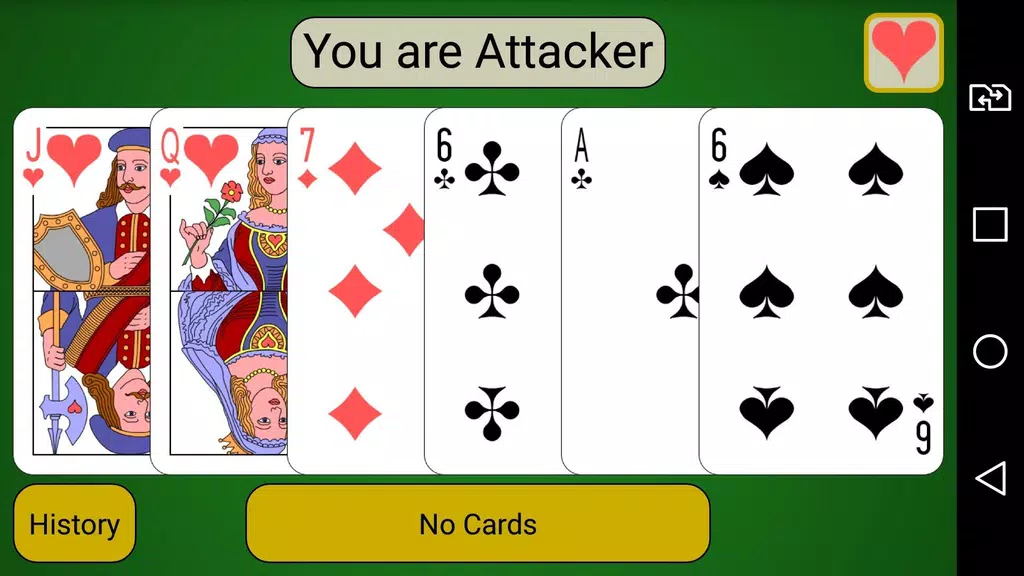 LG webOS card game Durak Zrzut ekranu 1