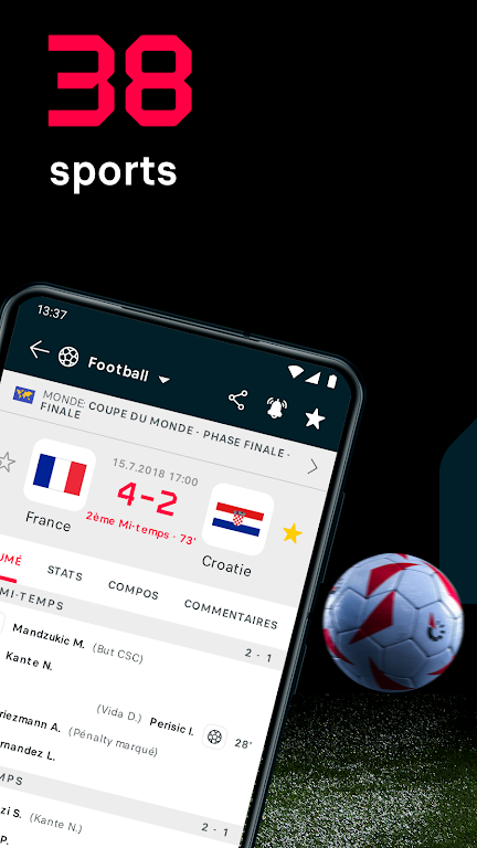 Flashscore - flash résultats应用截图第1张