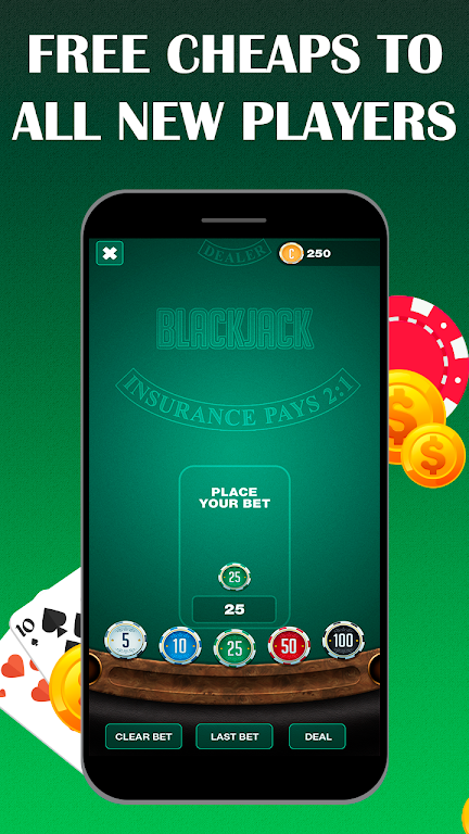 Royal Blackjack 21 स्क्रीनशॉट 2