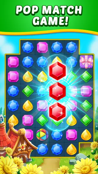 Jewel Hunter - Match 3 Games Zrzut ekranu 0
