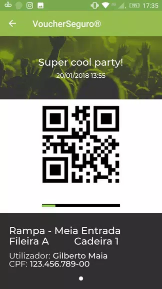 Voucher Seguro 螢幕截圖 1
