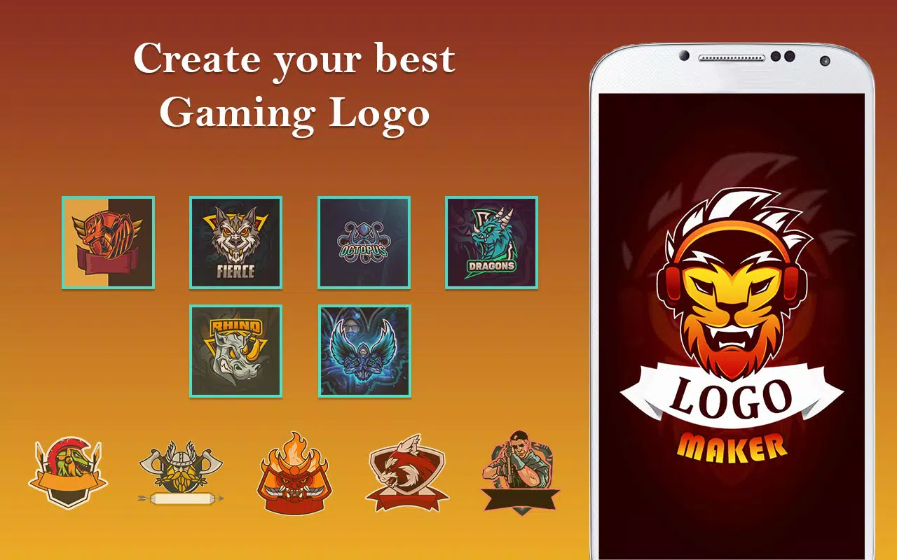 FF Logo Maker - Gaming Esports Captura de tela 0