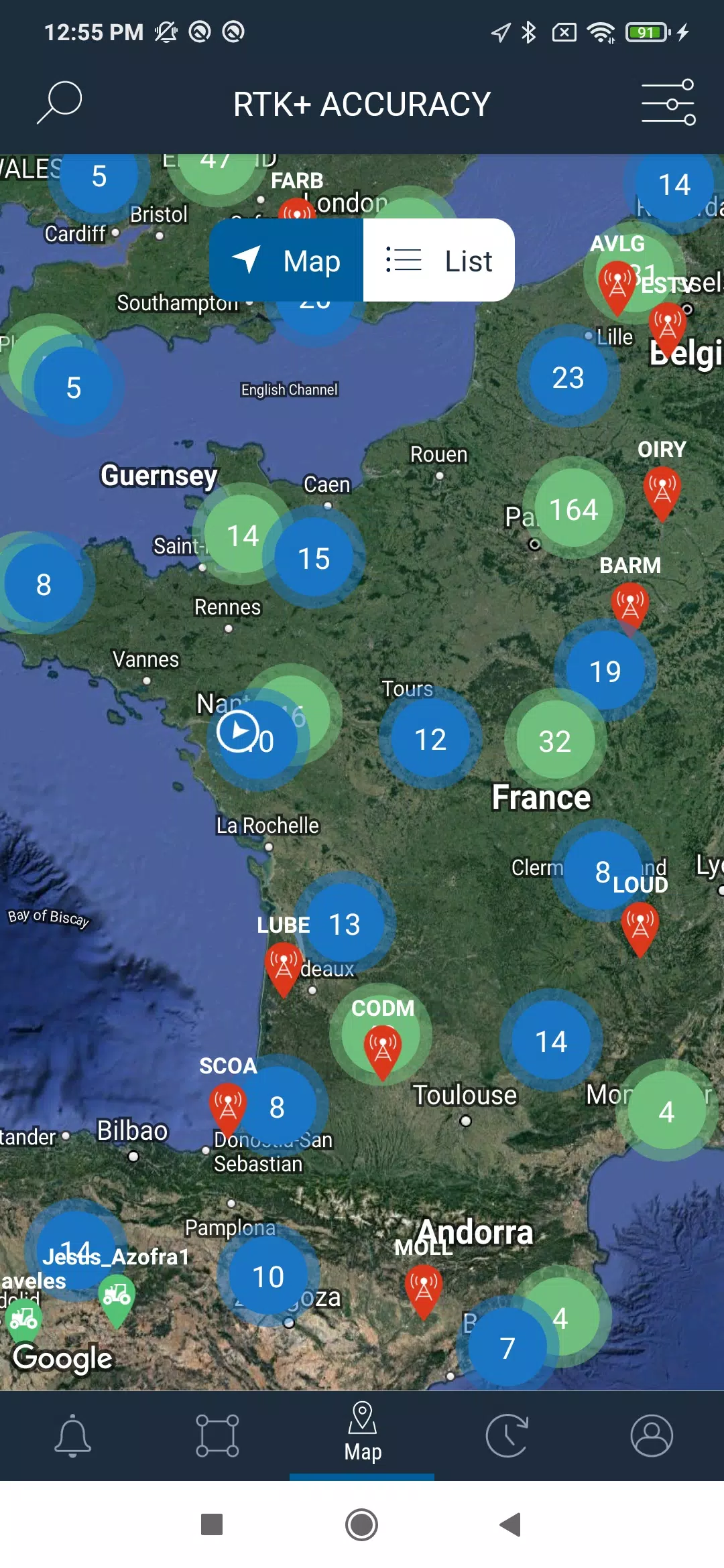 Raven RTK+ ACCURACY Capture d'écran 1