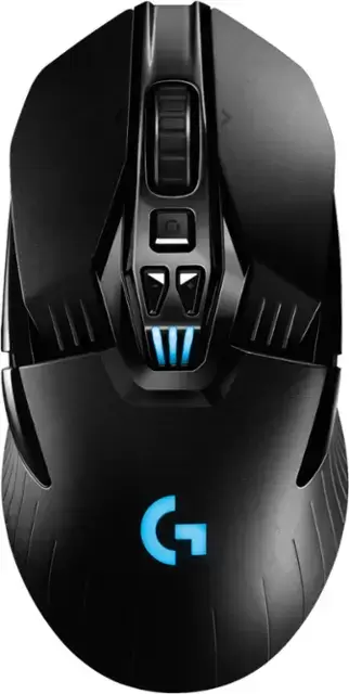 Logitech -G903 Lightspeed无线光学游戏Ambidextrous Mouse与RGB照明 - 无线 - 黑色