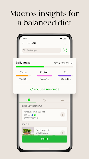 Lifesum Food Tracker & Fasting スクリーンショット 0