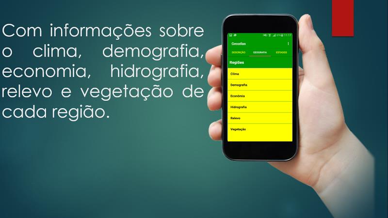 GeoAtlas - Geografia do Brasil ภาพหน้าจอ 2