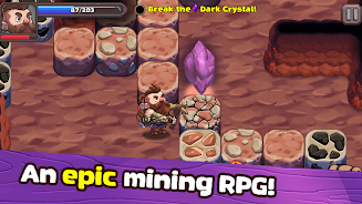 Mine Quest 2: RPG Mining Game 스크린샷 0