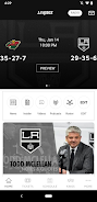 LA Kings Mobile App Tangkapan skrin 0