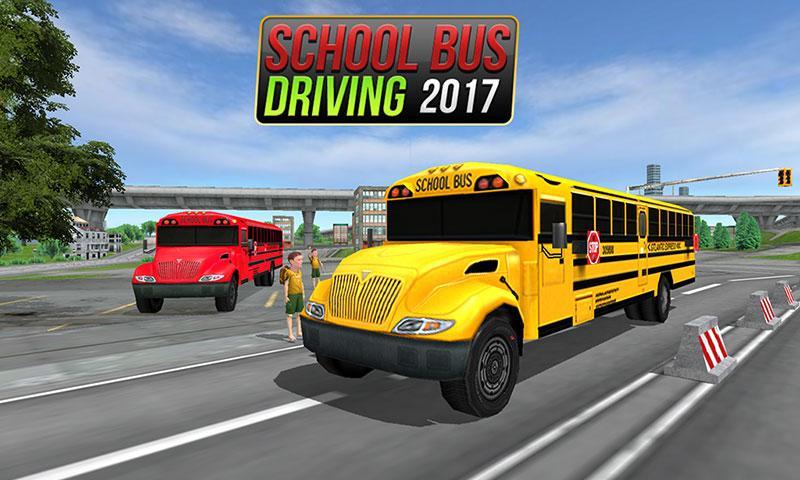 School Bus Driving Game 螢幕截圖 0