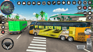 Bus Simulator 3D Bus Games Capture d'écran 3