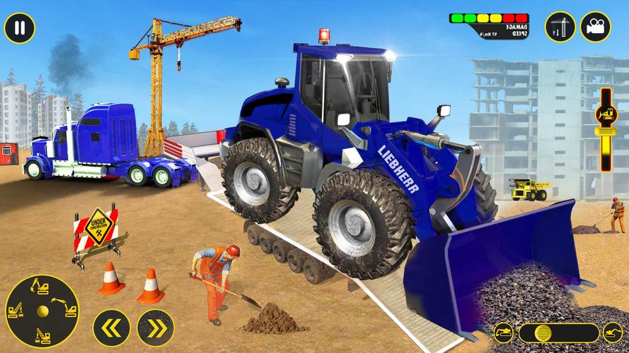Heavy Excavator Simulator Game Captura de tela 2
