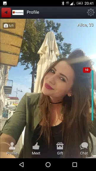 Meet new people, Flirt with singles - Flare Dating Schermafbeelding 1
