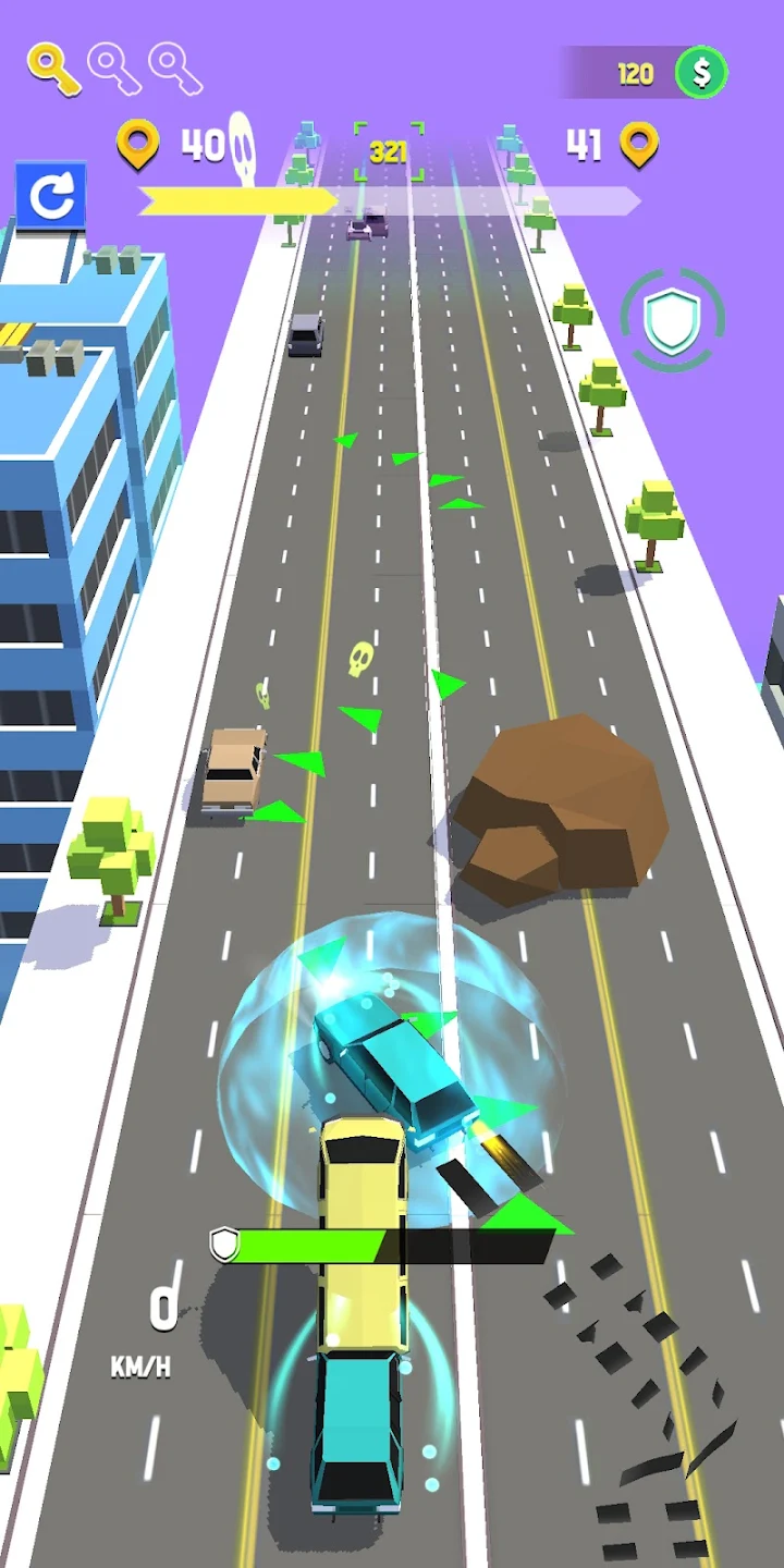 Crazy Driver 3D: Car Traffic Captura de pantalla 3