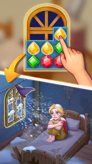 Jewel Hunter - Match 3 Games Zrzut ekranu 1