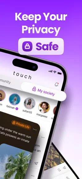 Touchapp - Meaningful Sharing Zrzut ekranu 1