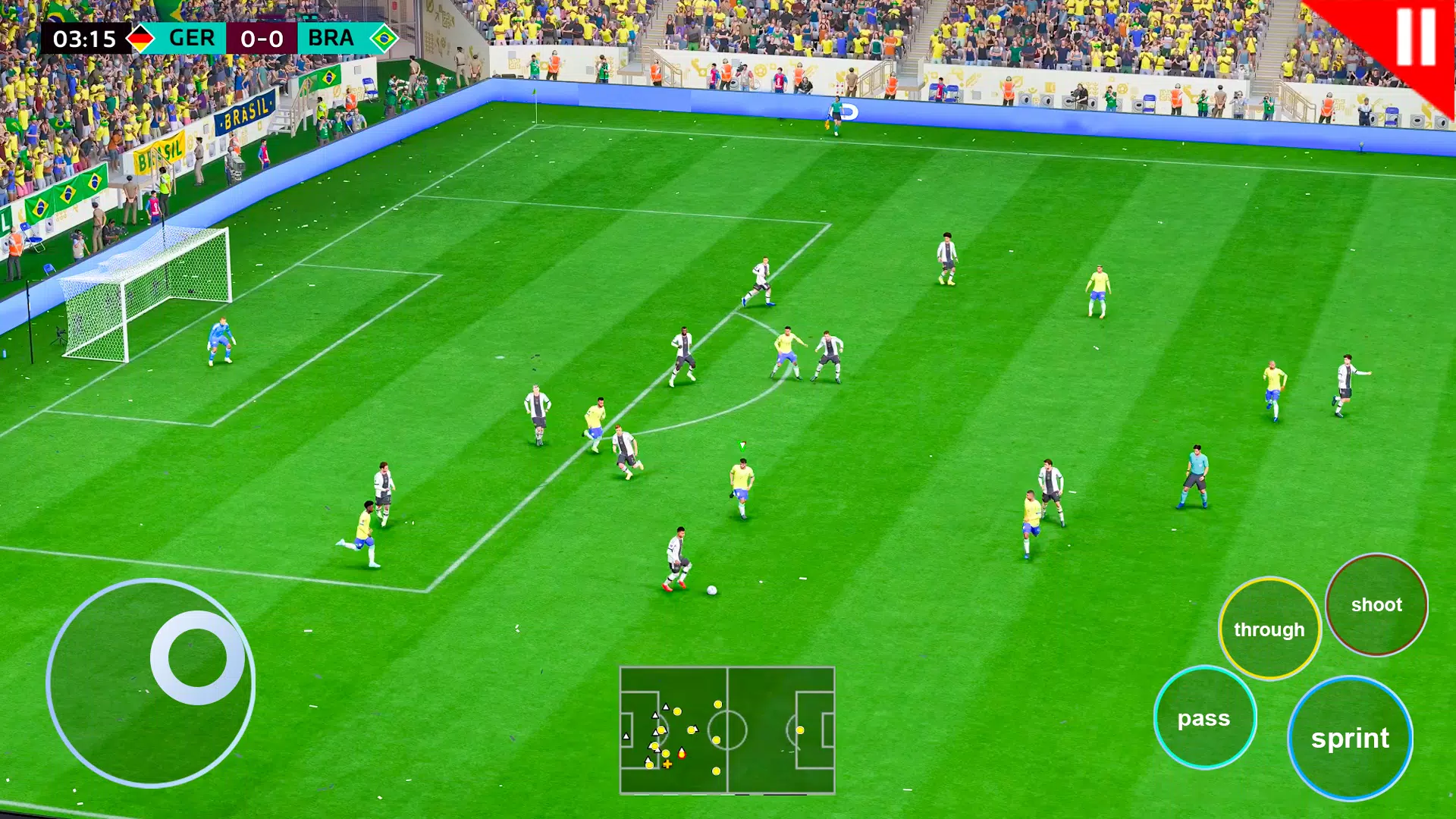 Football Games League Offline Schermafbeelding 1