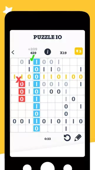 Puzzle IO Binairo Sudoku 스크린샷 1