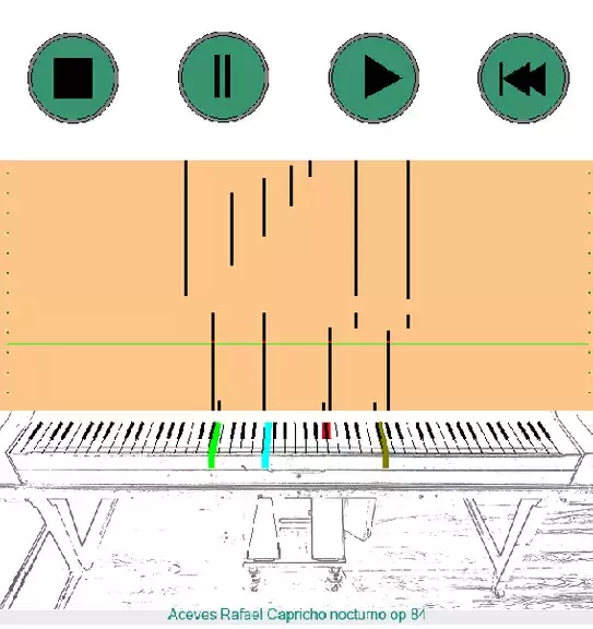 Virtual Pianola Tangkapan skrin 0