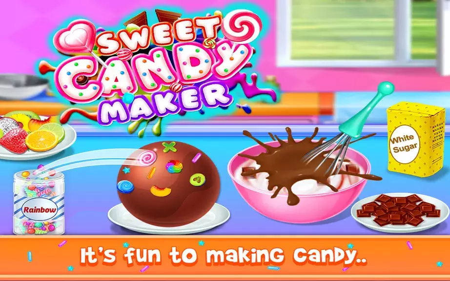 Sweet Candy Maker - Candy Game ภาพหน้าจอ 1