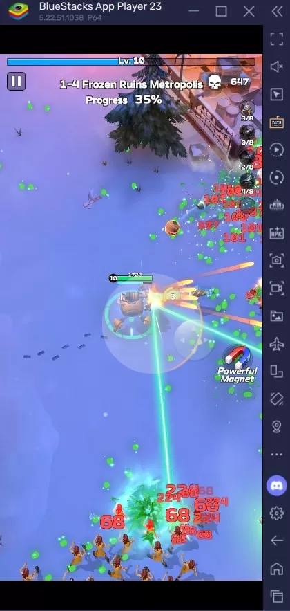 Gameplay screenshot showing mech customization and zombie combat in Mech Assemble: Zombie Swarm