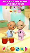 Talking Baby Twins Newborn Fun ဖန်သားပြင်ဓာတ်ပုံ 0