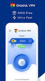 VPN Ghana - Get Ghana IP स्क्रीनशॉट 0