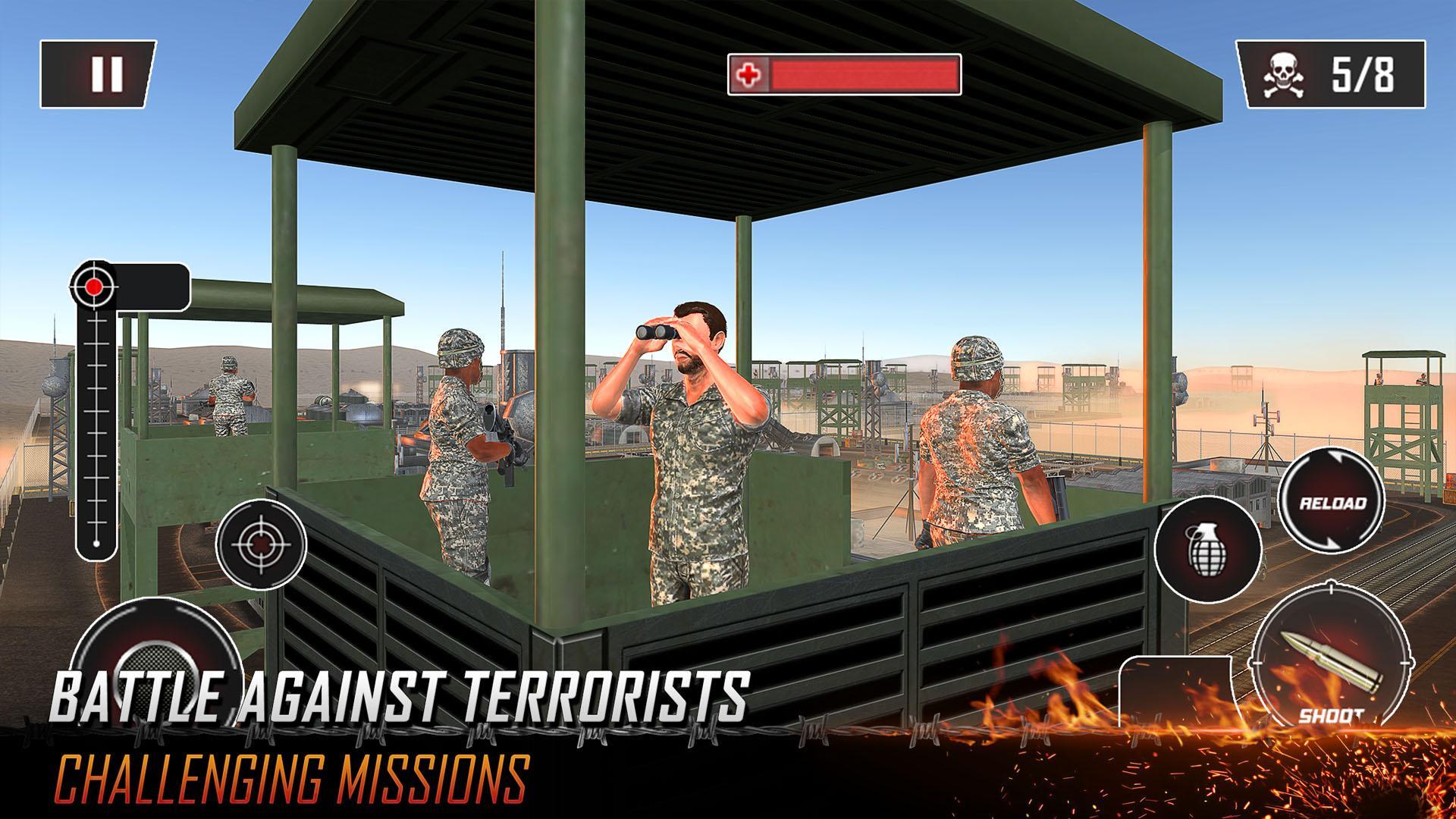 Army Sniper Gun Games Offline应用截图第2张