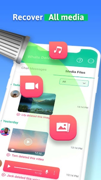 Recover Deleted Messages - WA Schermafbeelding 3