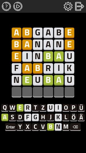 Wördel - tägliches Wortspiel 스크린샷 2