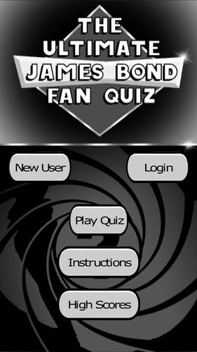 James Bond: Ultimate Fan Quiz 螢幕截圖 0