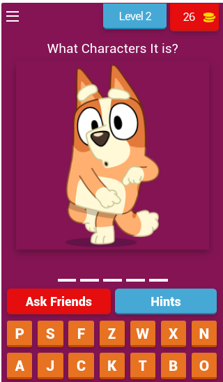BLUEY QUIZ Captura de tela 1