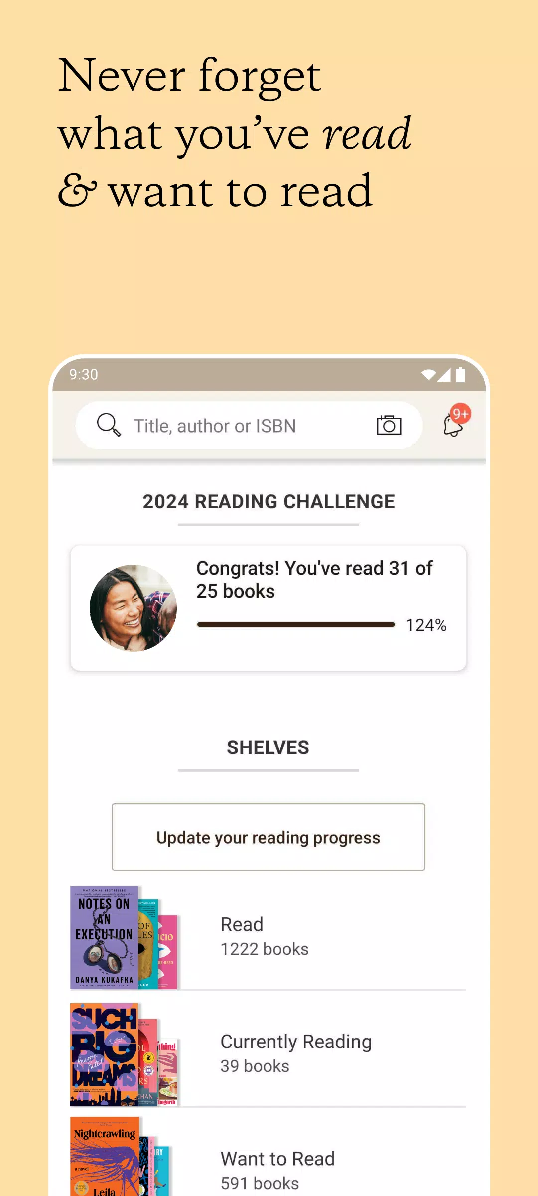 Goodreads Zrzut ekranu 2