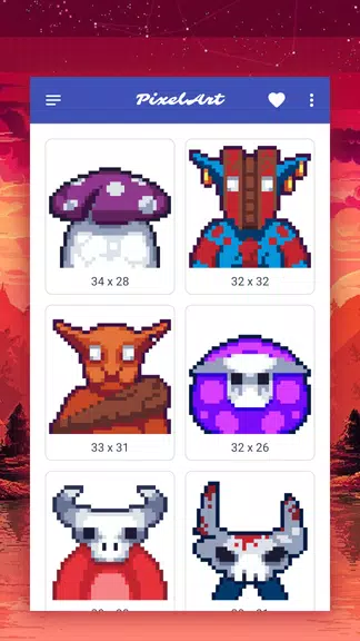 How to draw pixel monsters应用截图第3张