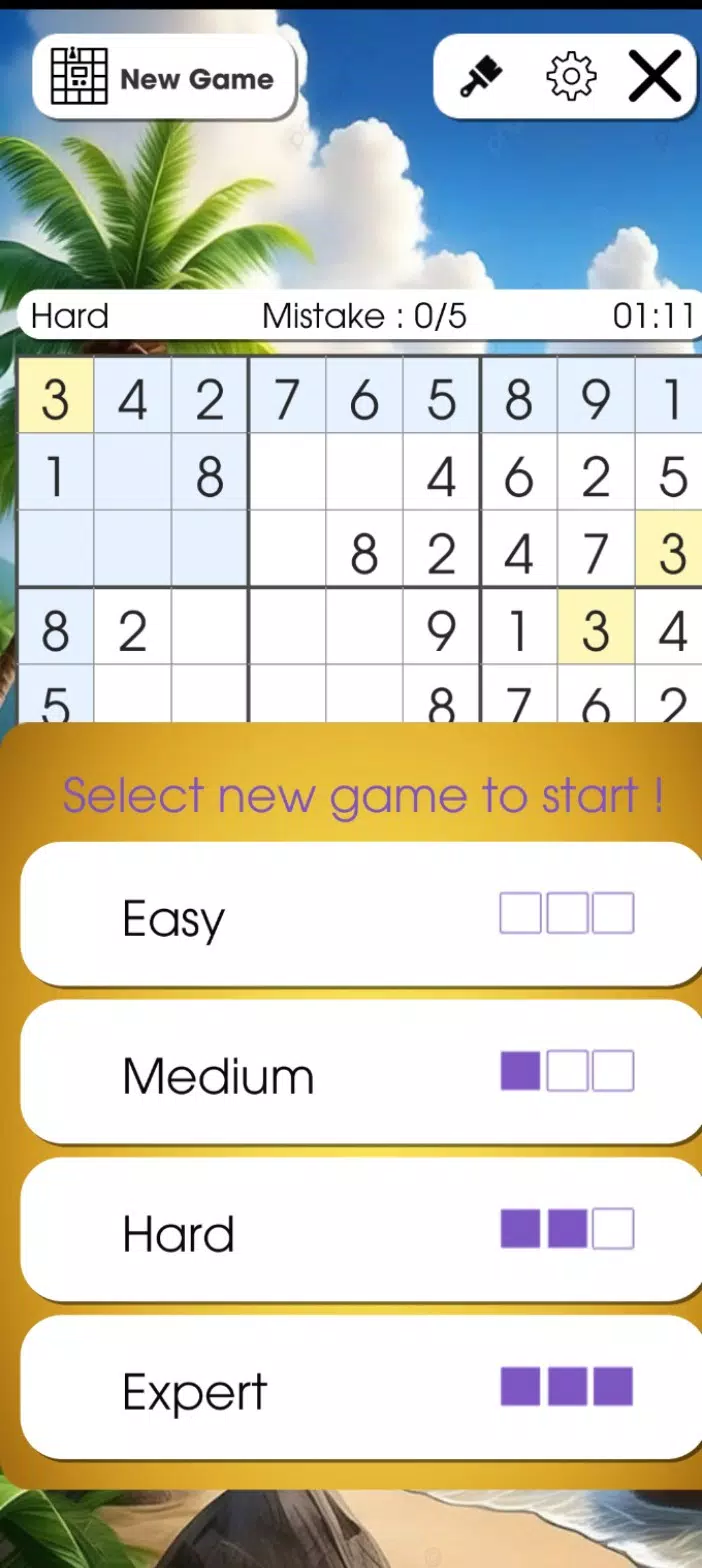 Sudoku Classic ภาพหน้าจอ 3