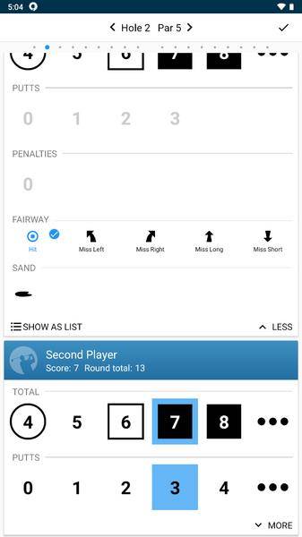 Golf Pad: Golf GPS & Scorecard Zrzut ekranu 3