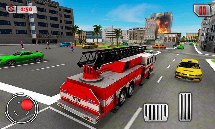 Fire Truck Games: Robot Games स्क्रीनशॉट 3