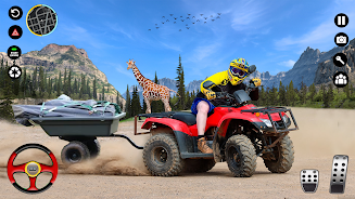 Offroad Quad Bike Games ATV 3D 螢幕截圖 2