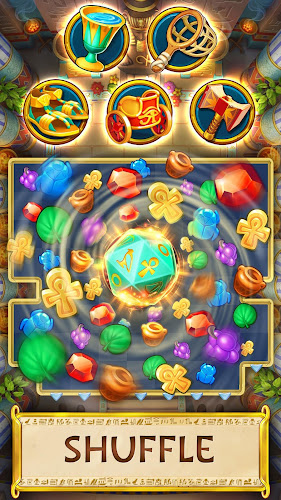 Jewels of Egypt・Match 3 Puzzle स्क्रीनशॉट 2