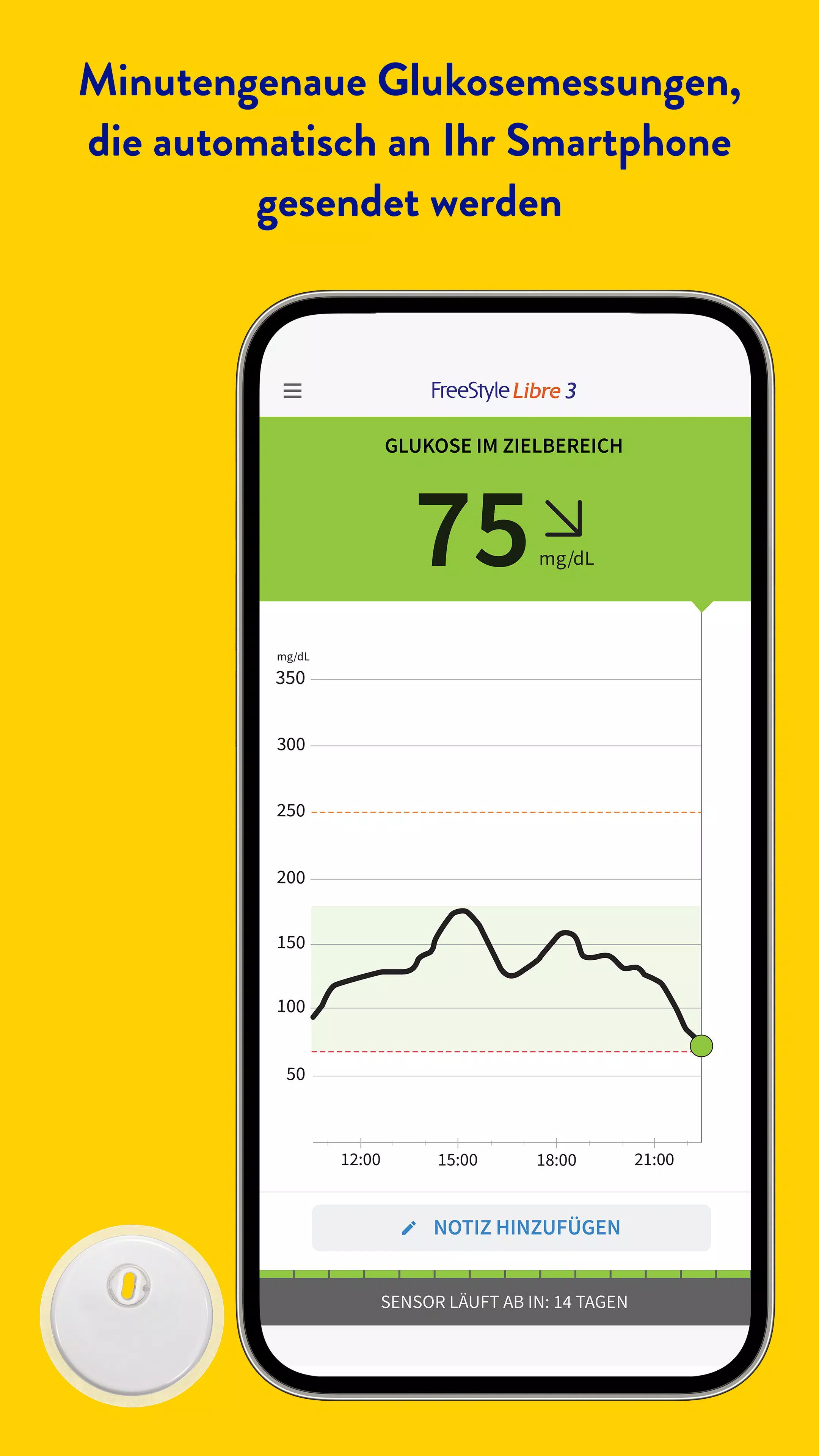 FreeStyle Libre 3 – DE ภาพหน้าจอ 0