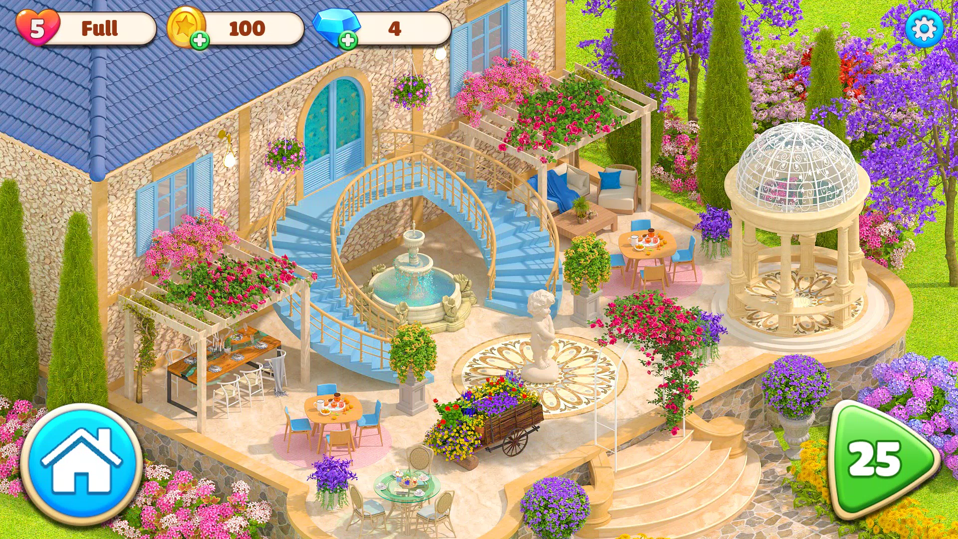 Dream Garden: Makeover Design 螢幕截圖 0