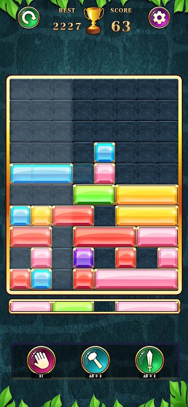 Block Puzzle Jewel Drop Blast 螢幕截圖 0