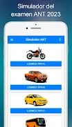 Simulador Examen ANT Ecuador 螢幕截圖 1