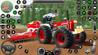 Farm Tractor Driving Game 2023 Скриншот 1