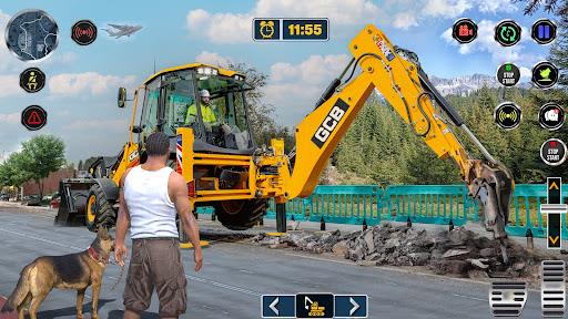 Heavy Excavator JCB Games स्क्रीनशॉट 2