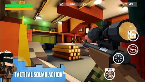 Block Gun 3D: FPS Shooter PvP ဖန်သားပြင်ဓာတ်ပုံ 3