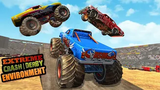 Monster Truck Derby Crash Game 스크린샷 1